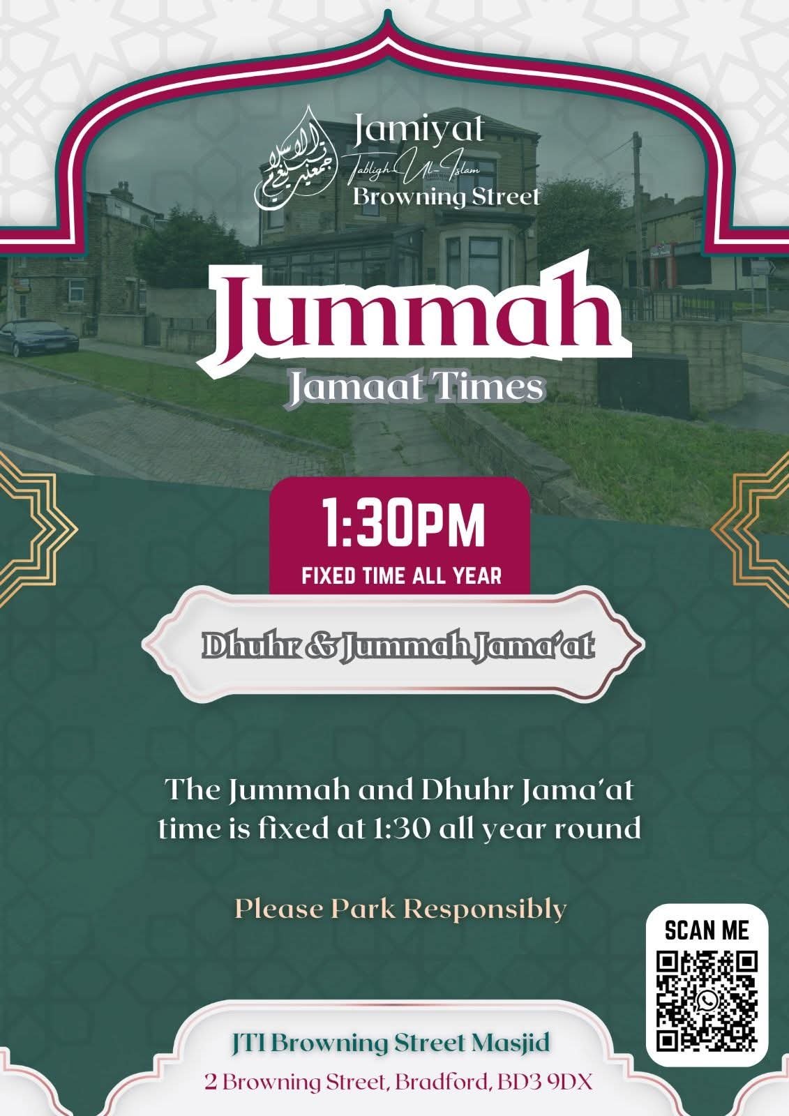 Change of Jumu'ah