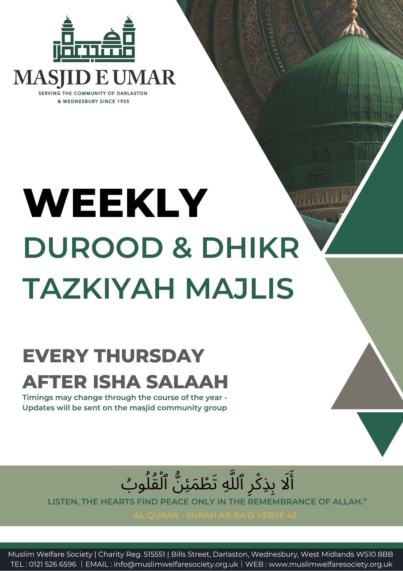Durood & Dhikr Tazkiyah Majlis