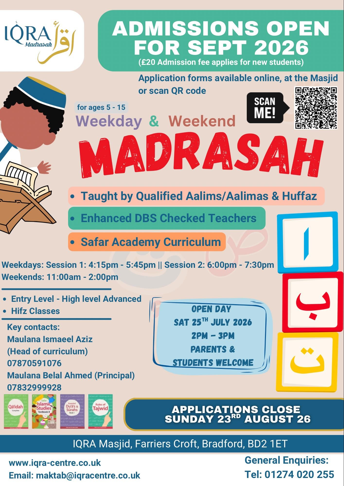 Iqra Madrasah Open Day